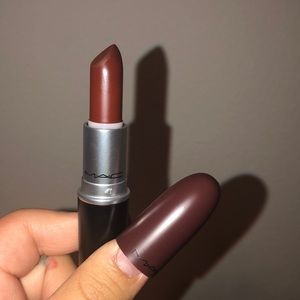 Mac lipstick.